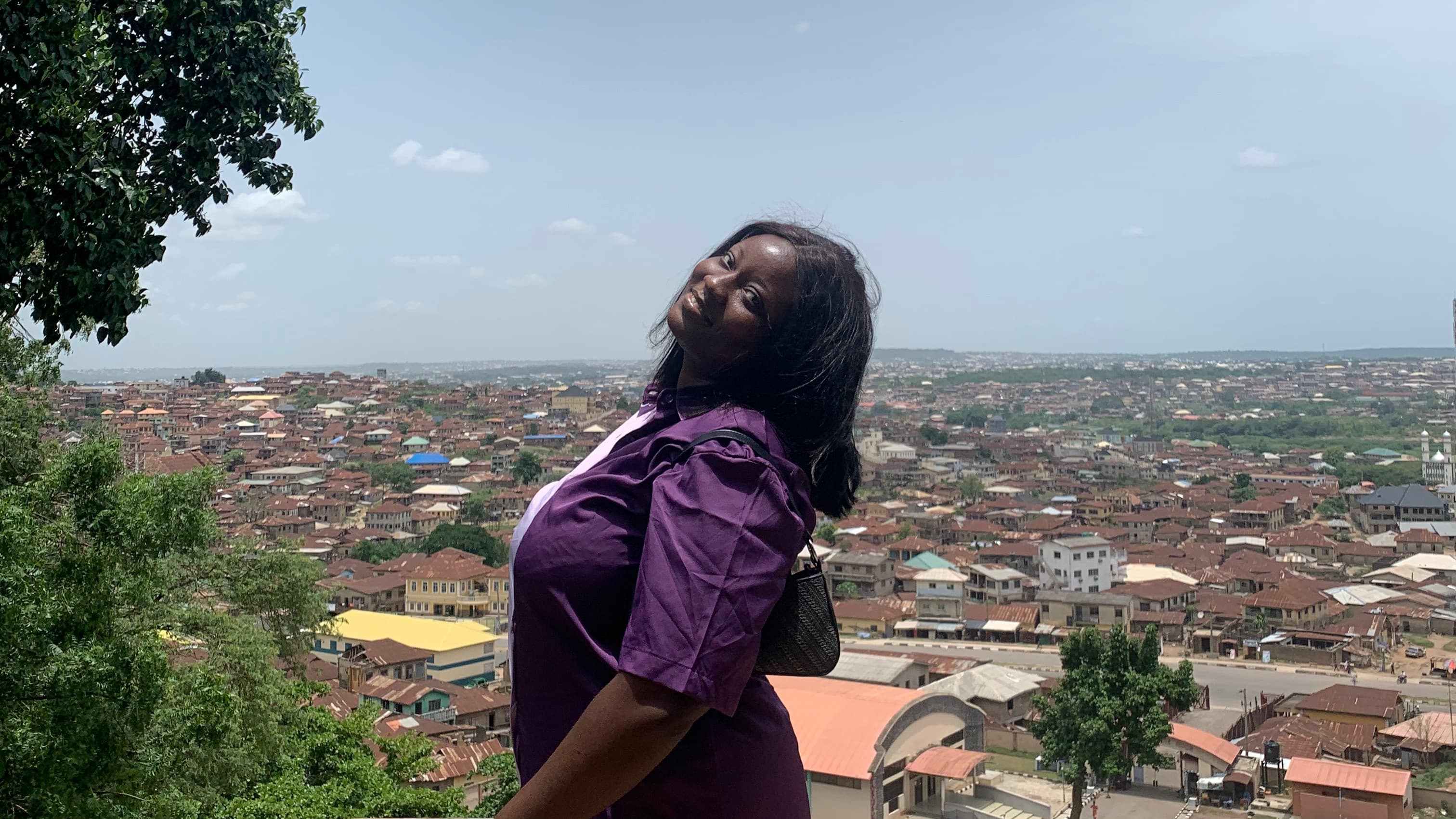 Becoming one with nature.